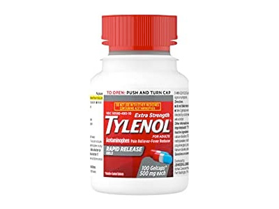 bottle of Tylenol Extra Strength